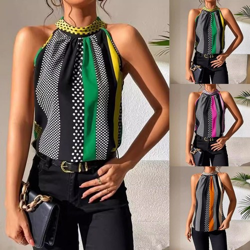 Damen weste mit streifen und - weste,