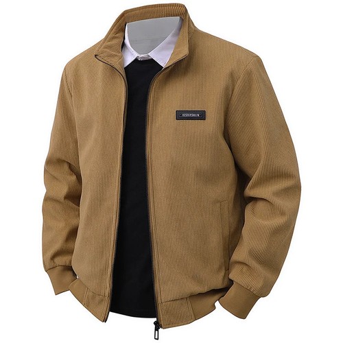 Men corduroy lapel jackets - men's,