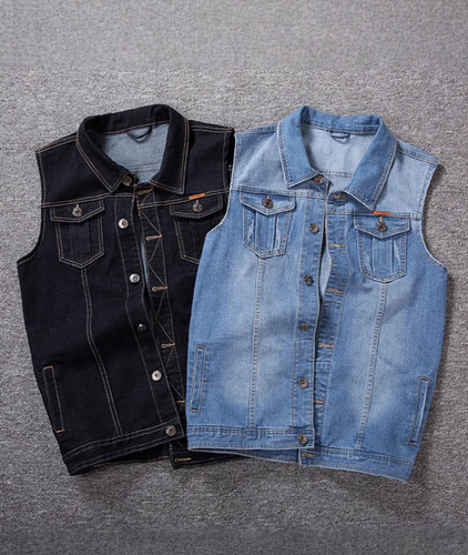 Herren ärmellose jeans - herren,