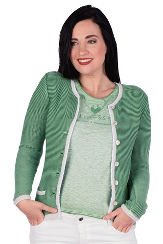 Strickjacke damen zara - zara, grün